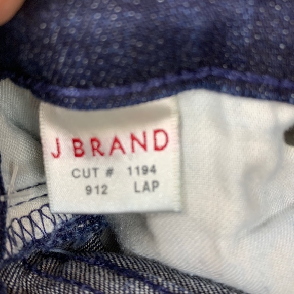 J Brand womens 25 jeans 912 lap pencil leg dark - Picture 3 of 5